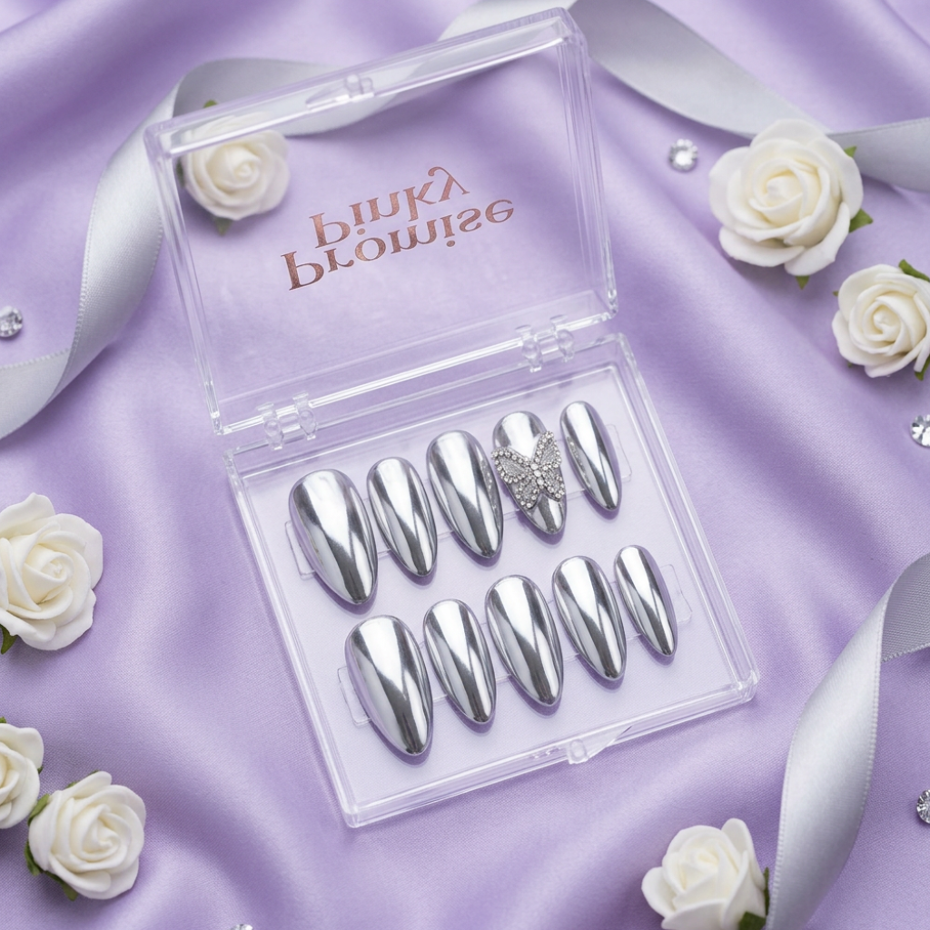 Silver Butterfly Chrome