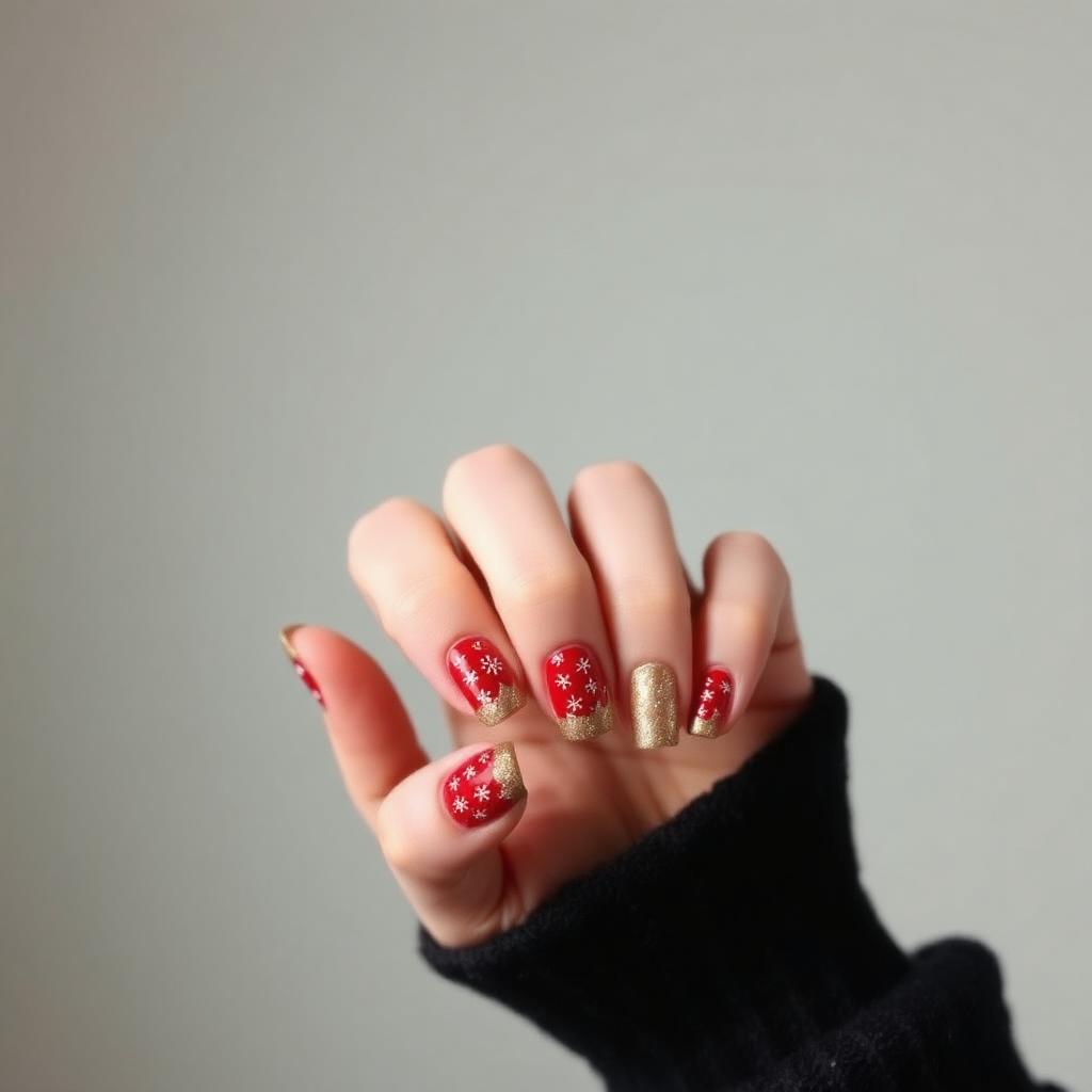 Snowflake Red