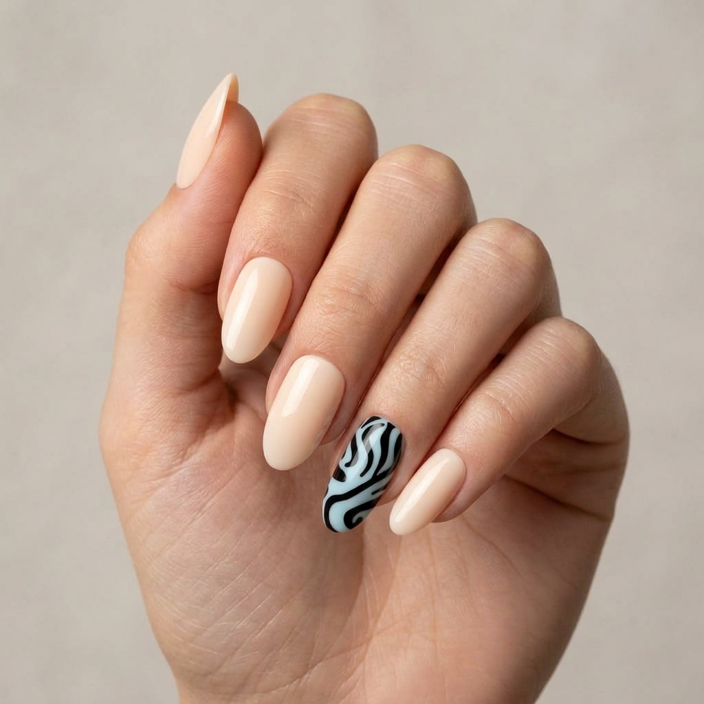 Zebra Swirl